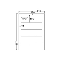�i�i���[�h�i�}���`�^�C�v�j 12�� A4�� 500�V�[�g �mLDW12SB�n