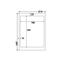 �i�i���[�h�i�����^�C�v�j 1�� A4�� 500�V�[�g �mLDW1ZF�n
