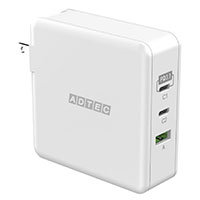 PD[d zCg 140W Type-C x2 Type-A x1 PD3.1Ή Mac Book Pro(16C`/2021/M1)/iPad Pro/iPhone/m[gp\ReΉ [APD-V140AC2-WH]