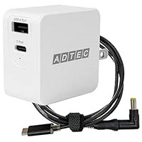 AC[d pi\jbNP[uZbg zCg 65W Type-C x1 Type-A x1 Panasonic bcm[gΉ PDΉ [APD-A065AC-wP3-WH]