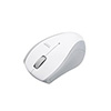 Bluetooth3.0 IR LEDマウス Sサイズ 省音3ボタン ホワイト
