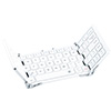 Bluetooth Keyboard 3つ折りタイプ ホワイト ケース付属