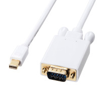 �~�jDisplayPort-VGA�ϊ��P�[�u���i�z���C�g�E5m�j [KC-MDPVA50] �y���[�J�[�݌Ɍ���̔��I���z