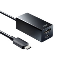 USB Type-Cnut HDMIϊA_v^ [USB-3TCH34BK] y[J[݌Ɍ̔Iz