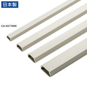 �Ǘp�P�[�u�����[�� ��17mm �p�^ �~���L�[�z���C�g [CA-KK17MW]