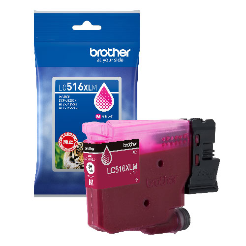 インクカートリッジ  マゼンタ  大容量タイプ 【LC516XLM】